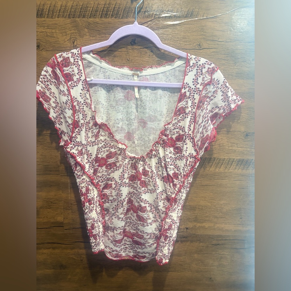 Free People Oh My Baby Tee - Picture 5 of 10